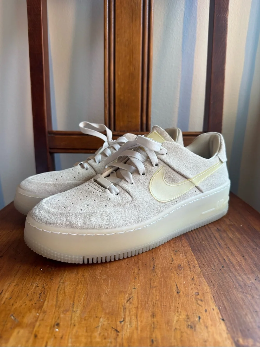 Nike Air Force 1 Sneakers with Gum Sole